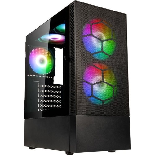 Carcasa Kolink Observatory MX Mesh ARGB Black