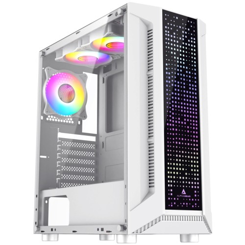 Carcasa ALPHAGEAR Trickster RGB white