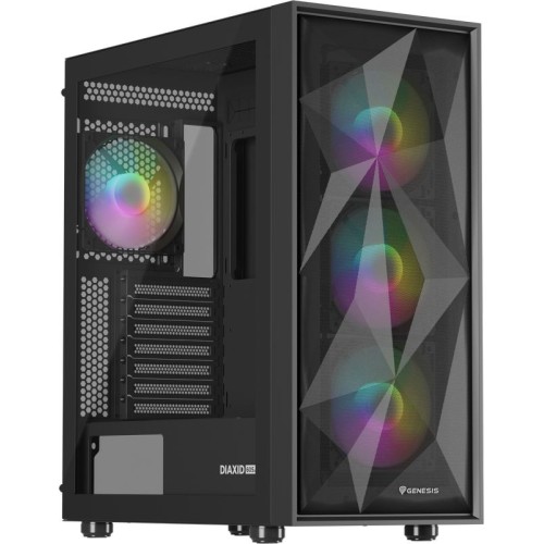 Carcasa Genesis Diaxid 605 ARGB Black