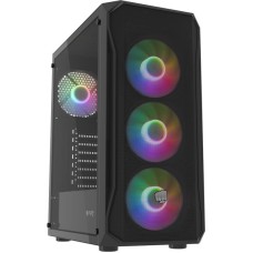 Carcasa Fury Shobo SH4F RGB Midi Tower Black