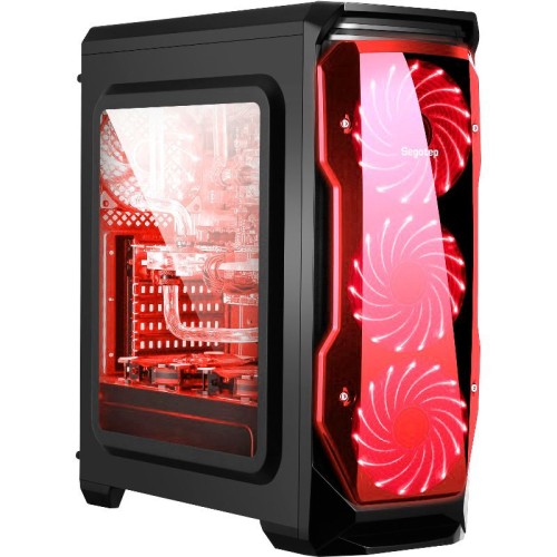 Carcasa Segotep Halo Black-Red