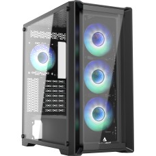 Carcasa ALPHAGEAR Purifier V2 glass ARGB black