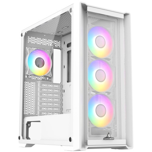 Carcasa ALPHAGEAR Purifier v2 glass ARGB white