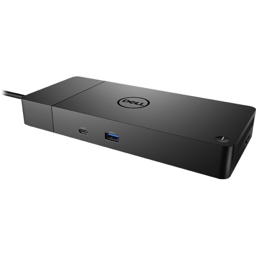 DELL Docking WD19TBS, Thunderbolt, putere incarcare 180W, suport conectare pana la 3 monitoare, Gigabit LAN, USB-C