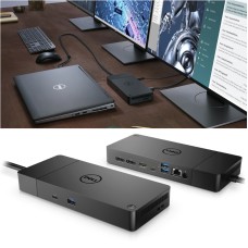 DELL Docking WD19DCS, putere 210W, suport conectare pana la 4 monitoare