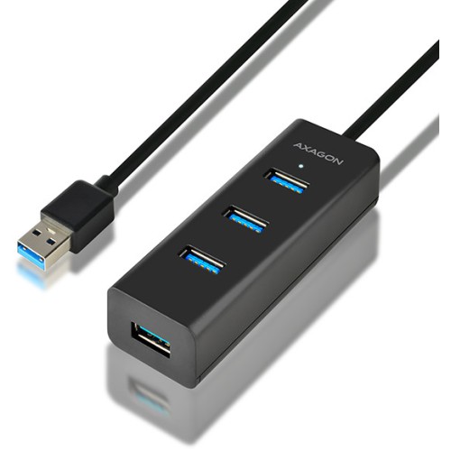 Hub USB AXAGON HUE-S2BL USB 3.0