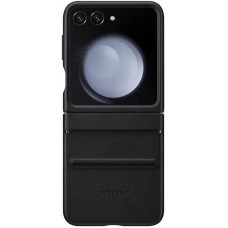 Samsung Protectie de tip Flap Eco-Leather Black pentru Galaxy Z Flip 5