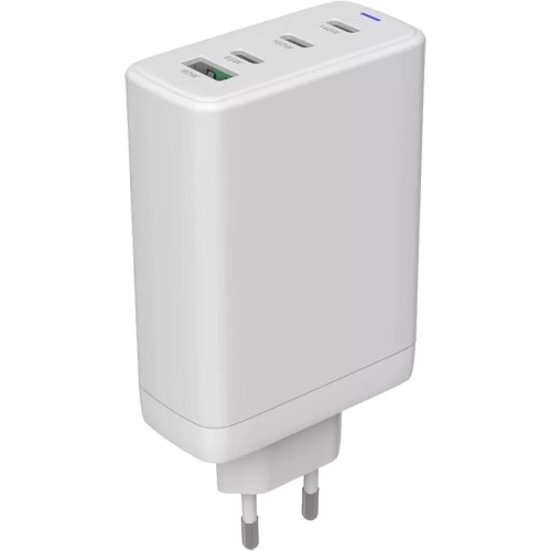Incarcator retea Canyon OnCharge 140ACC, GaN, 3x USB-C, 1x USB, Power Delivery, 140W, White