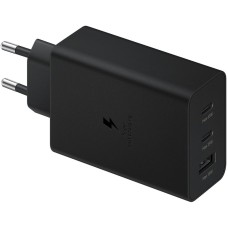 Incarcator retea Samsung EP-T6530N, negru, 1x USB, 2x USB-C, Fast Charge 65W