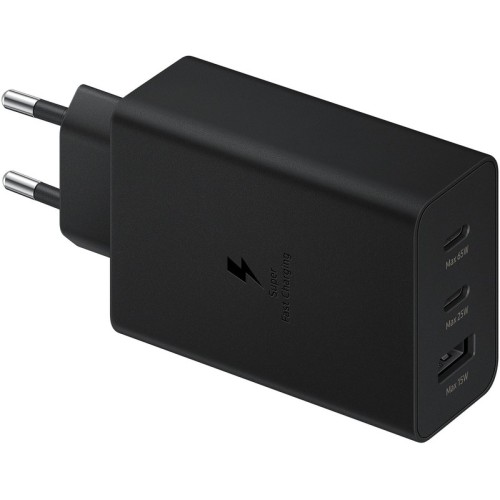 Incarcator retea Samsung EP-T6530N, negru, 1x USB, 2x USB-C, Fast Charge 65W