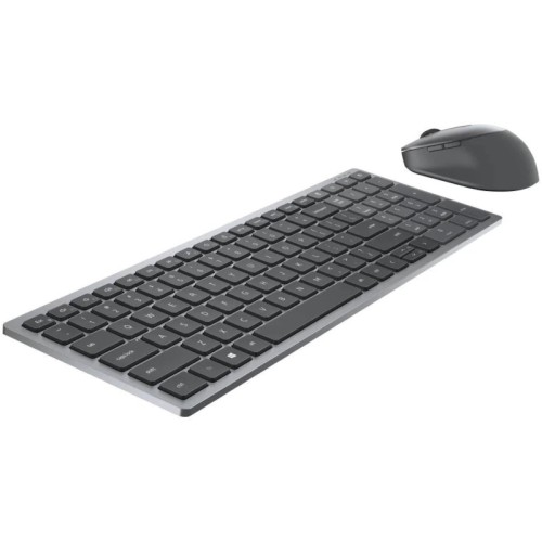 Kit periferice DELL tastatura + mouse KM7120W, Wireless Titan Grey