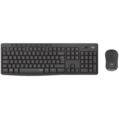 Kit periferice Logitech MK295 Silent Wireless Combo Graphite