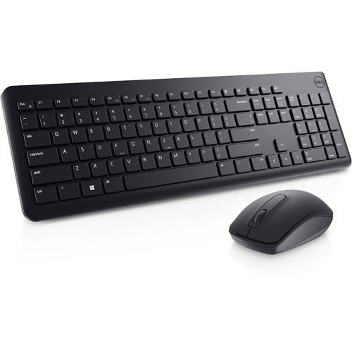Kit periferice DELL tastatura + mouse KM3322W, Wireless Black