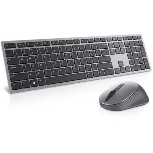 Kit periferice DELL tastatura + mouse KM7321W, Wireless BT Silver