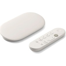 Media-player Google ChromeCast Google TV Streamer, 4K, HDMI, Bluetooth, Wi-Fi, Android TV, 32 GB, Telecomanda comenzi vocale, alb
