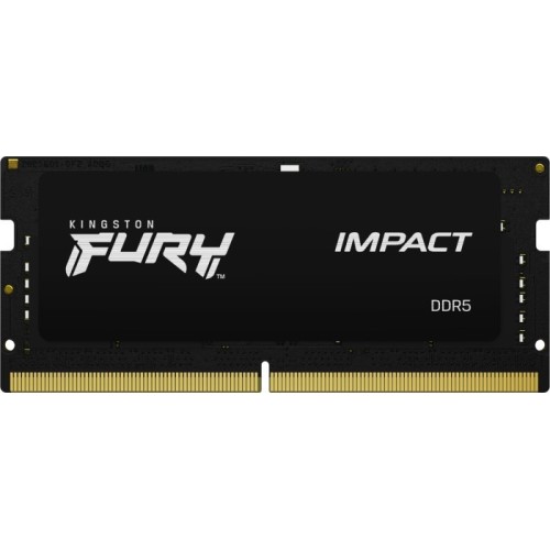 Memorie notebook Kingston FURY Impact, 32GB, DDR5, 4800MHz, CL38, 1.1v