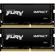 Memorie notebook Kingston FURY Impact, 32GB, DDR4, 3200MHz, CL20, 1.2v, Dual Channel Kit