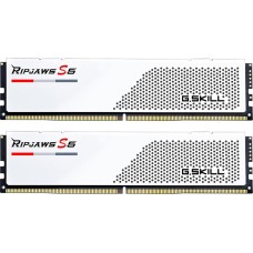 Memorie G.Skill Ripjaws S5 White 64GB DDR5 6000MHz CL30 Dual Channel Kit