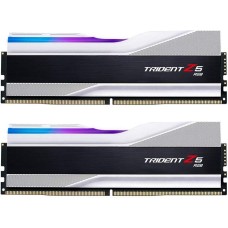 Memorie G.Skill Trident Z5 RGB Silver 64GB DDR5 6000MHz CL32 Dual Channel Kit