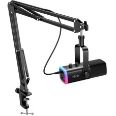 Microfon Fifine TAM8 RGB Black