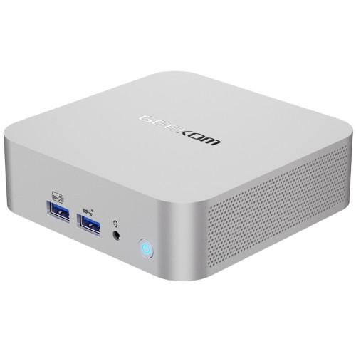 Mini PC GEEKOM A8, Procesor AMD Ryzen 9 8945HS 4.0GHz Hawk Point, 32GB RAM, 2TB SSD, Radeon 780M, Windows 11 Pro