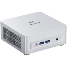 Mini PC Minis Forum UM870 Plus, Procesor AMD Ryzen 7 8745H 3.8GHz Hawk Point, no RAM, no Storage, Radeon 780M, Wi-Fi, HDMI, no OS