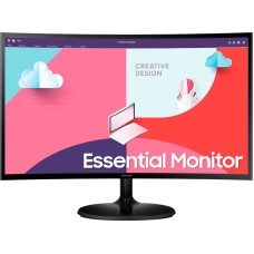 Monitor LED Samsung Essential S36C LS24C364EAUXEN Curbat 24 inch FHD VA 4 ms 75 Hz FreeSync