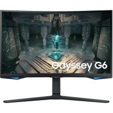Monitor LED Samsung Gaming Odyssey G6 LS27BG650EUXEN Curbat 27 inch QHD VA 1 ms 240 Hz HDR FreeSync Premium Pro