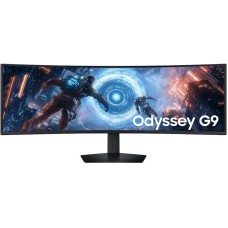 Monitor LED Samsung Gaming Odyssey G9 LS49FG910EUXEN Curbat 49 inch DQHD VA 1 ms 144 Hz HDR FreeSync Premium Pro