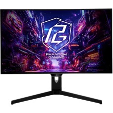 Monitor LED ASRock Gaming PGO27QFS 27 inch QHD OLED 0.03 ms 240 Hz USB-C HDR FreeSync Premium Pro