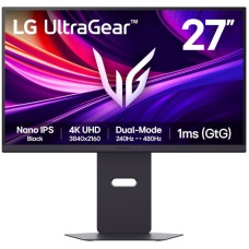 Monitor LED LG Gaming UltraGear 27G850A-B 27 inch UHD / FHD IPS 1 ms Dual mode 240 Hz / 480 Hz HDR FreeSync Premium Pro & G-Sync Compatible