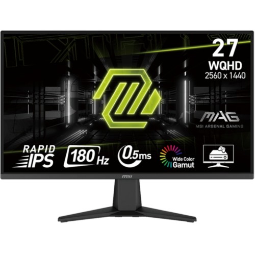Monitor LED MSI Gaming MAG 275QF 27 inch QHD IPS 0.5 ms 180 Hz HDR FreeSync