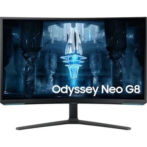 Monitor LED Samsung Gaming Odyssey Neo G8 LS32BG850NPXEN Curbat 31.5 inch UHD VA 1 ms 240 Hz HDR FreeSync Premium Pro