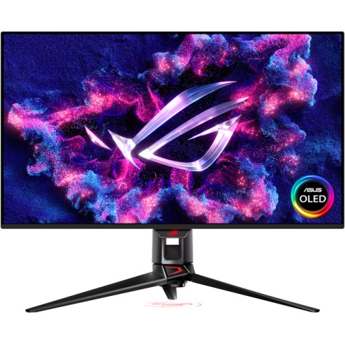 Monitor LED ASUS Gaming ROG Swift PG32UCDM 31.5 inch UHD QD-OLED 0.03 ms 240 Hz KVM USB-C HDR G-Sync Compatible & FreeSync Premium Pro