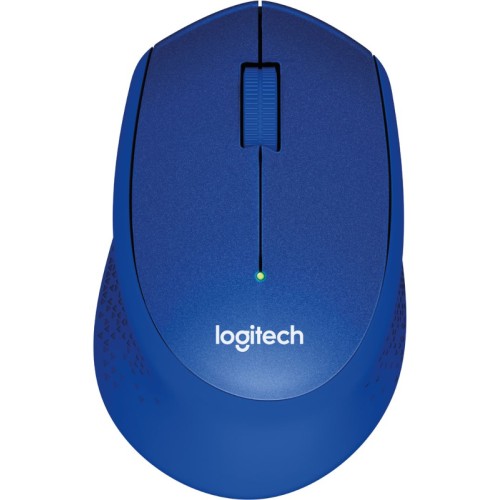 Mouse Logitech M330 Silent Plus, Wireless, Blue