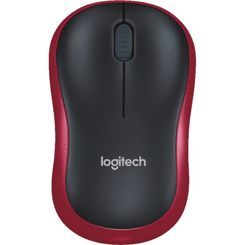 Mouse Logitech M185, Wireless, Red