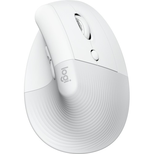Mouse Logitech Lift Vertical Ergonomic, Alb