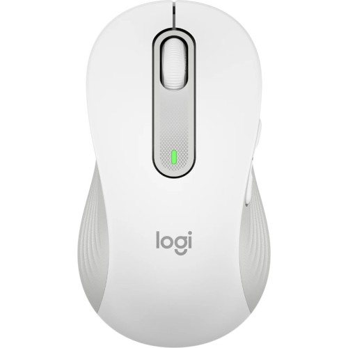 Mouse Logitech Signature M650 L Left, Wireless/Bluetooth, Off-White