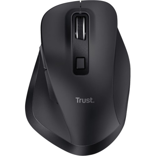 Mouse Trust Fyda Rechargeable Wireless, Black