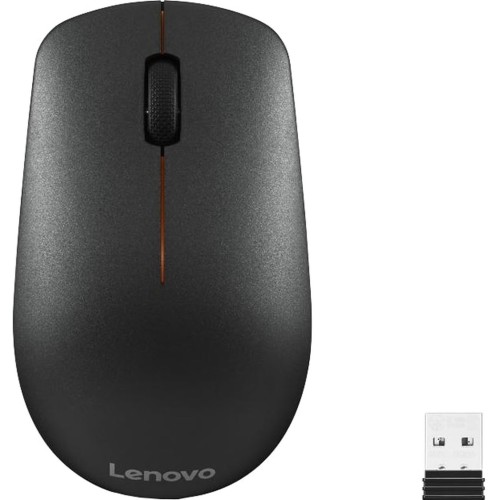 Mouse Lenovo 400, Wireless, Black