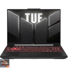 Laptop ASUS Gaming 16'' TUF A16 FA607NU, FHD+ 144Hz, Procesor AMD Ryzen™ 5 7535HS (16M Cache, up to 4.55 GHz), 16GB DDR5, 512GB SSD, GeForce RTX 4050 6GB, No OS, Mecha Gray
