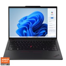 Laptop Lenovo 14'' ThinkPad P14s Gen 5, 2.8K OLED, Procesor AMD Ryzen™ 7 8840HS (16M Cache, up to 5.10 GHz), 32GB DDR5, 1TB SSD, AMD Radeon 780M, Win 11 Pro, Black