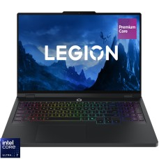 Laptop Lenovo Gaming 16'' Legion Pro 5 16IAX10, WQXGA OLED 165Hz G-Sync, Procesor Intel® Core™ Ultra 7 255HX (30M Cache, up to 5.20 GHz), 32GB DDR5 CSODIMM, 2x 1TB SSD, GeForce RTX 5060 8GB, No OS, Eclipse Black, 3Yr Onsite Premium Care