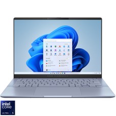 Laptop ASUS 14'' Vivobook S 14 OLED S5406SA, WUXGA, Procesor Intel® Core™ Ultra 5 226V (8M Cache, up to 4.50 GHz), 16GB LPDDR5X, 1TB SSD, Intel Arc 130V, Win 11 Pro, Mist Blue
