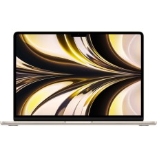 Laptop Apple 13.6'' MacBook Air 13 with Liquid Retina, Apple M2 chip (8-core CPU), 16GB, 256GB SSD, Apple M2 8-core GPU, macOS, Starlight, INT keyboard, 2022