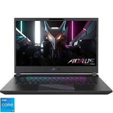 Laptop GIGABYTE Gaming 15.6'' AORUS 15 9KF, FHD 144Hz, Procesor Intel® Core™ i5-12500H (18M Cache, up to 4.50 GHz), 16GB DDR5, 512GB SSD, GeForce RTX 4060 8GB, Free DOS, Black