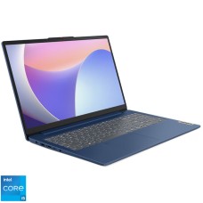 Laptop Lenovo 15.6'' IdeaPad Slim 3 15IAH8, FHD IPS, Procesor Intel® Core™ i5-12450H (12M Cache, up to 4.40 GHz), 16GB DDR5, 512GB SSD, GMA UHD, No OS, Abyss Blue