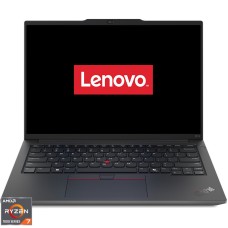 Laptop Lenovo 14'' ThinkPad E14 Gen 6, WUXGA IPS, Procesor AMD Ryzen™ 7 7735HS (16M Cache, up to 4.75 GHz), 16GB DDR5, 512GB SSD, AMD Radeon 680M, No OS, Black