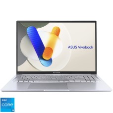 Laptop ASUS 16'' Vivobook 16 X1605VA, WUXGA, Procesor Intel® Core™ i5-13420H (12M Cache, up to 4.60 GHz), 16GB DDR4, 512GB SSD, Intel UHD, No OS, Cool Silver