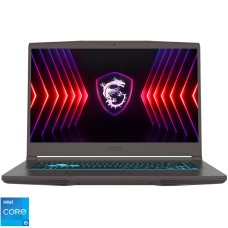 Laptop MSI Gaming 15.6'' Thin 15 B12VE, FHD 144Hz, Procesor Intel® Core™ i5-12450H (12M Cache, up to 4.40 GHz), 16GB DDR4, 1TB SSD, GeForce RTX 4050 6GB, Free DOS, Cosmos Gray